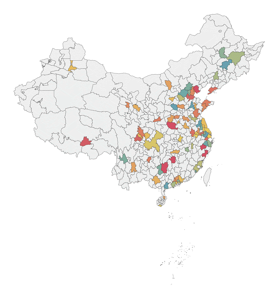 中国地图可视化